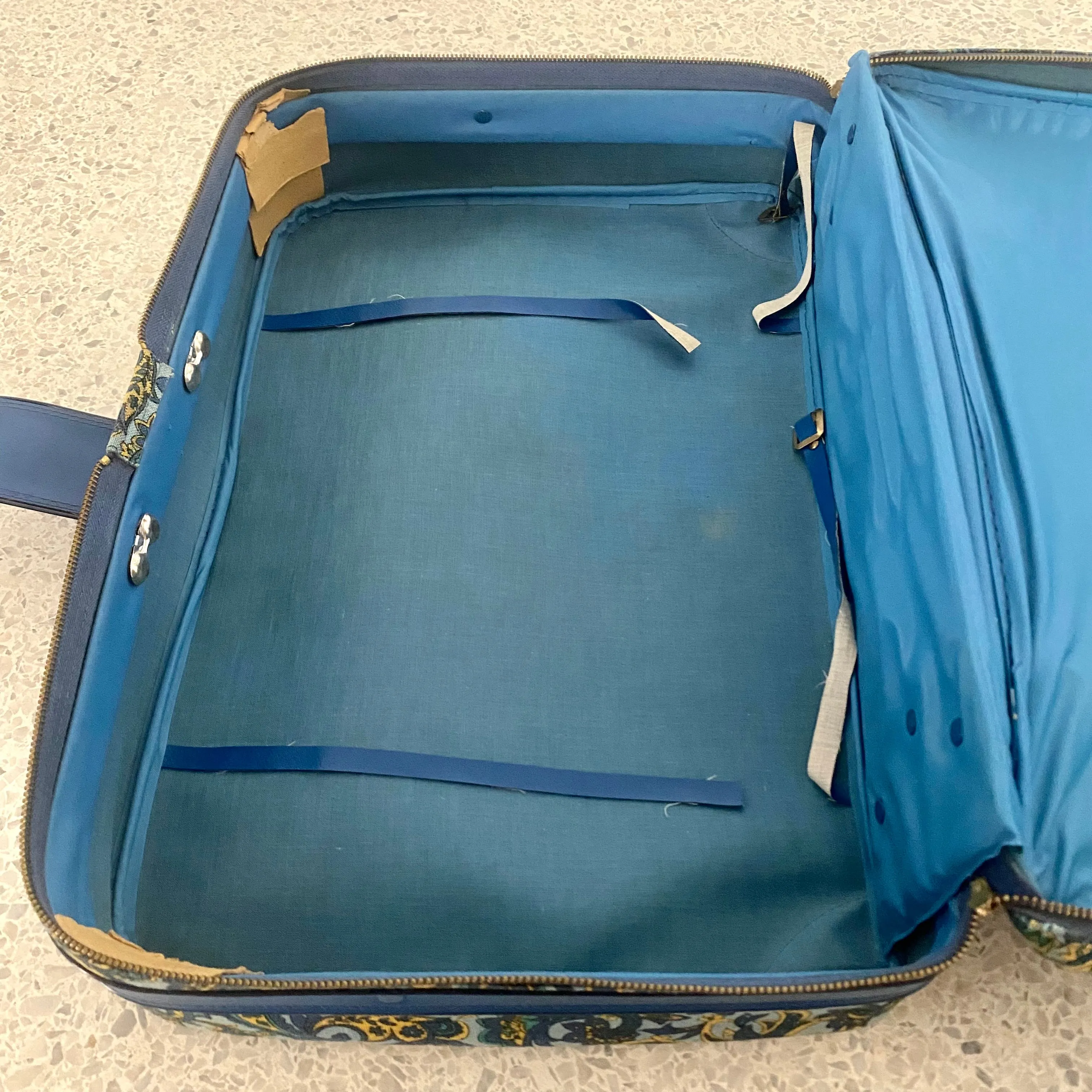 Late 60s/ Early 70s Set of 4 Nesting Suitcases