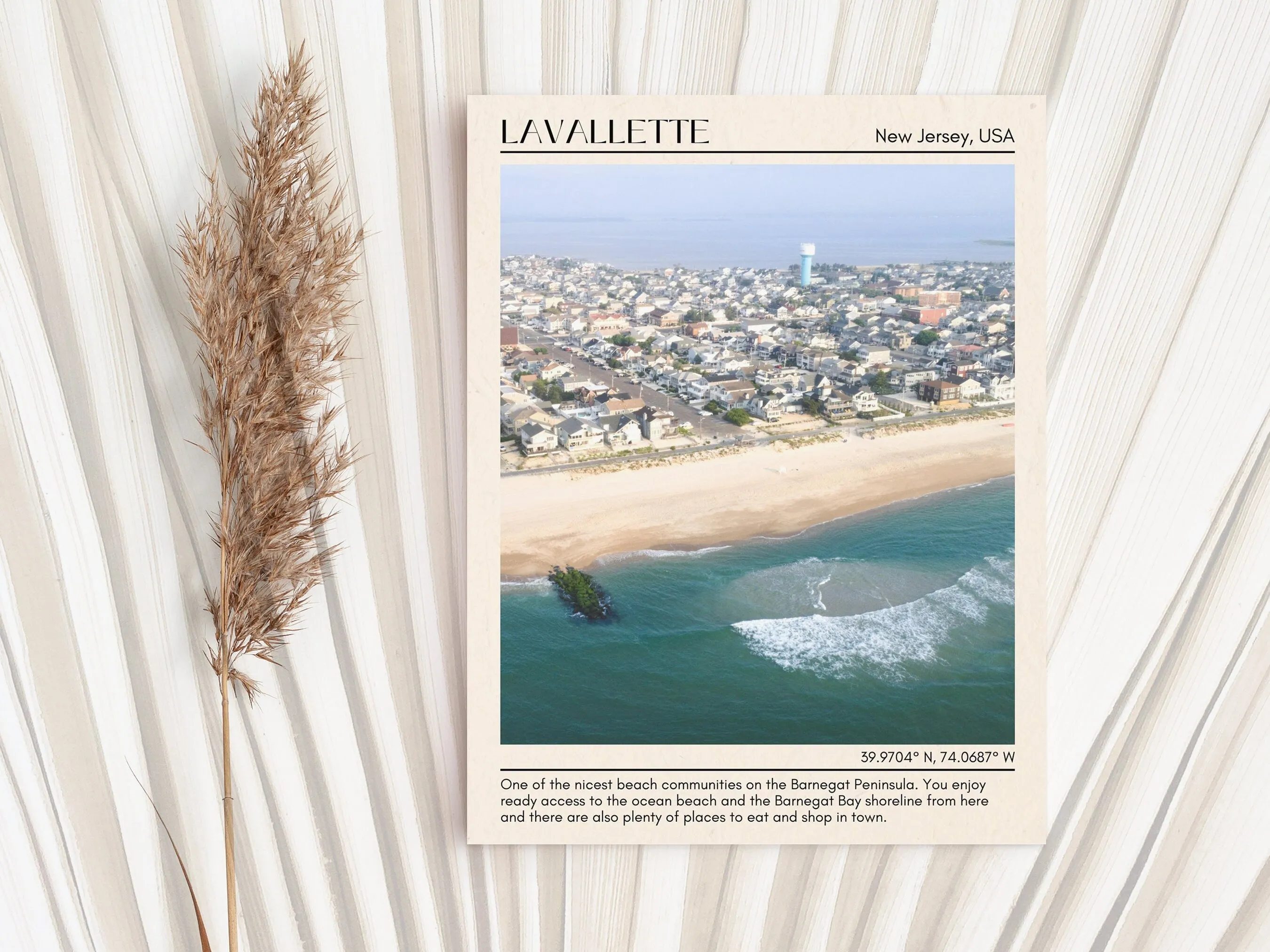 Lavallette Wall Canvas, USA
