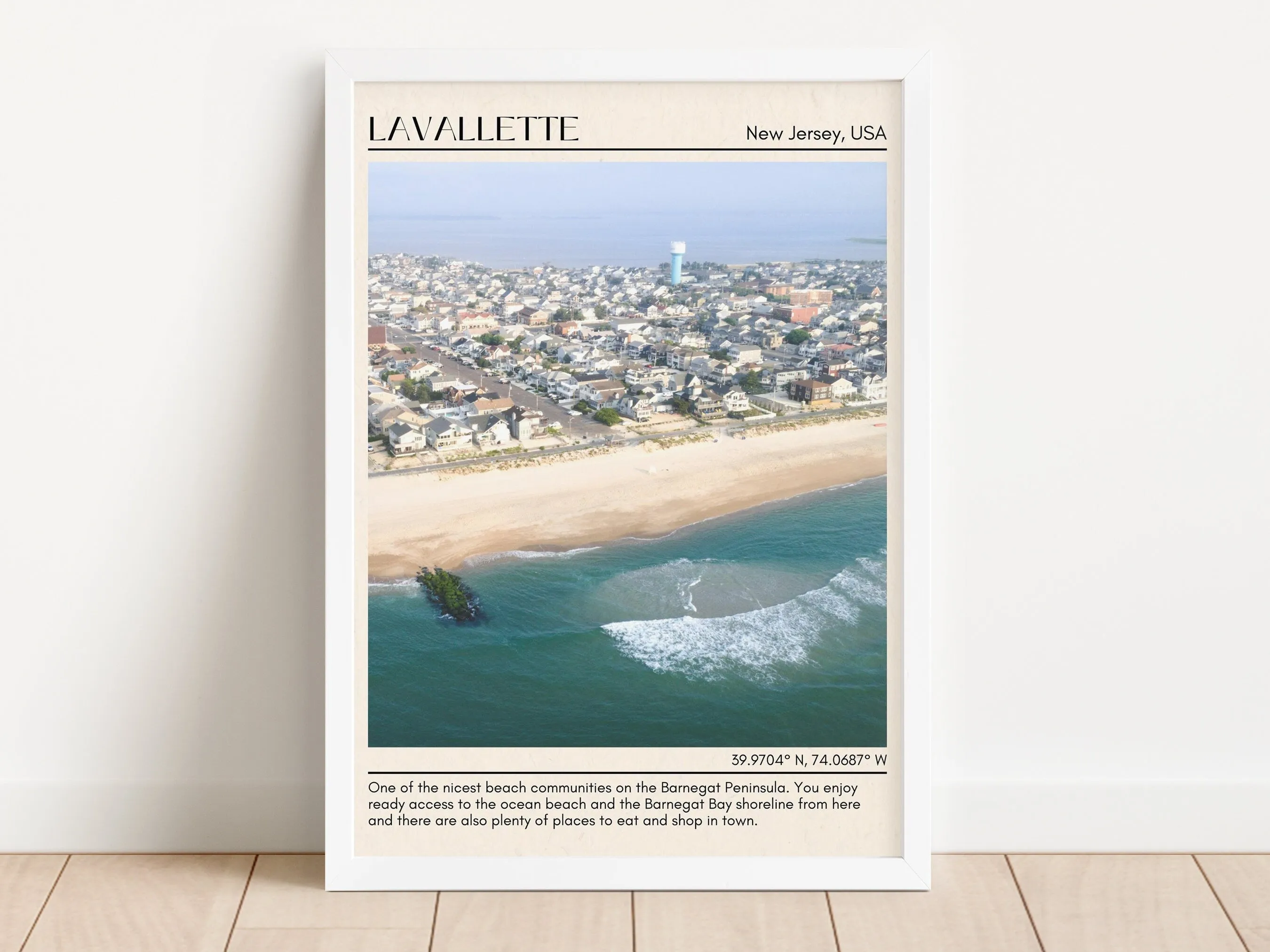 Lavallette Wall Canvas, USA