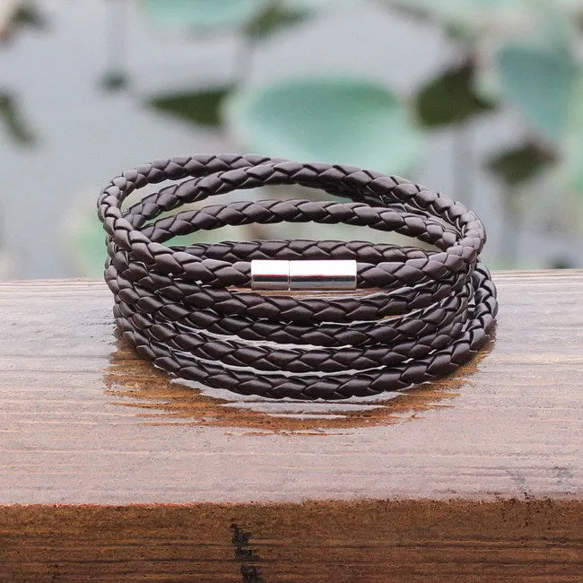 LEGEND BANGLE LEATHER FASHION BRACELET