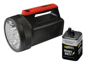 Lighthouse 8 Led Spotlight With 6V Battery 996
