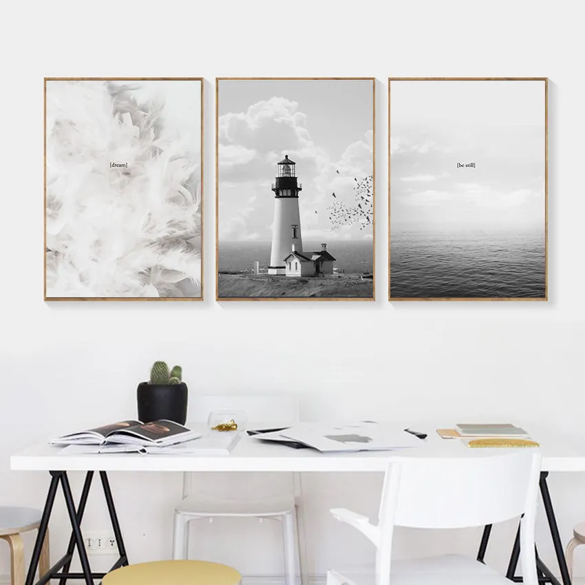Lighthouse Landscape Wall Art
