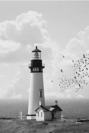 Lighthouse Landscape Wall Art