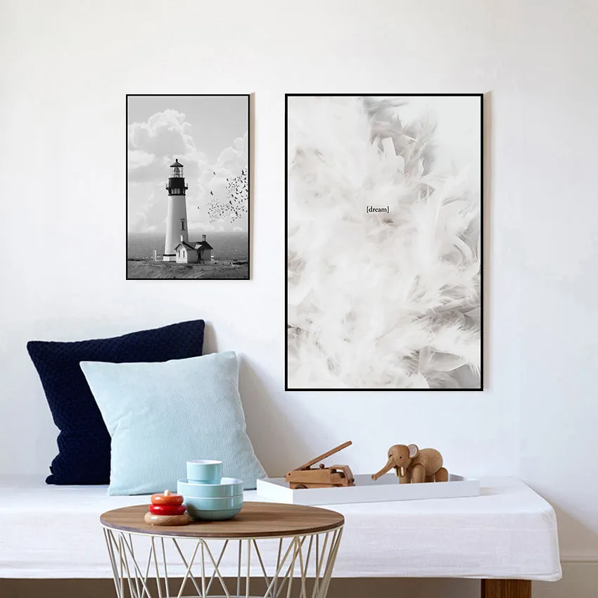 Lighthouse Landscape Wall Art