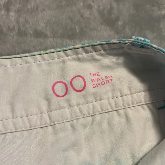 LILLY PULITZER The Walsh shorts blue green crab get crackin’ size 00 like new