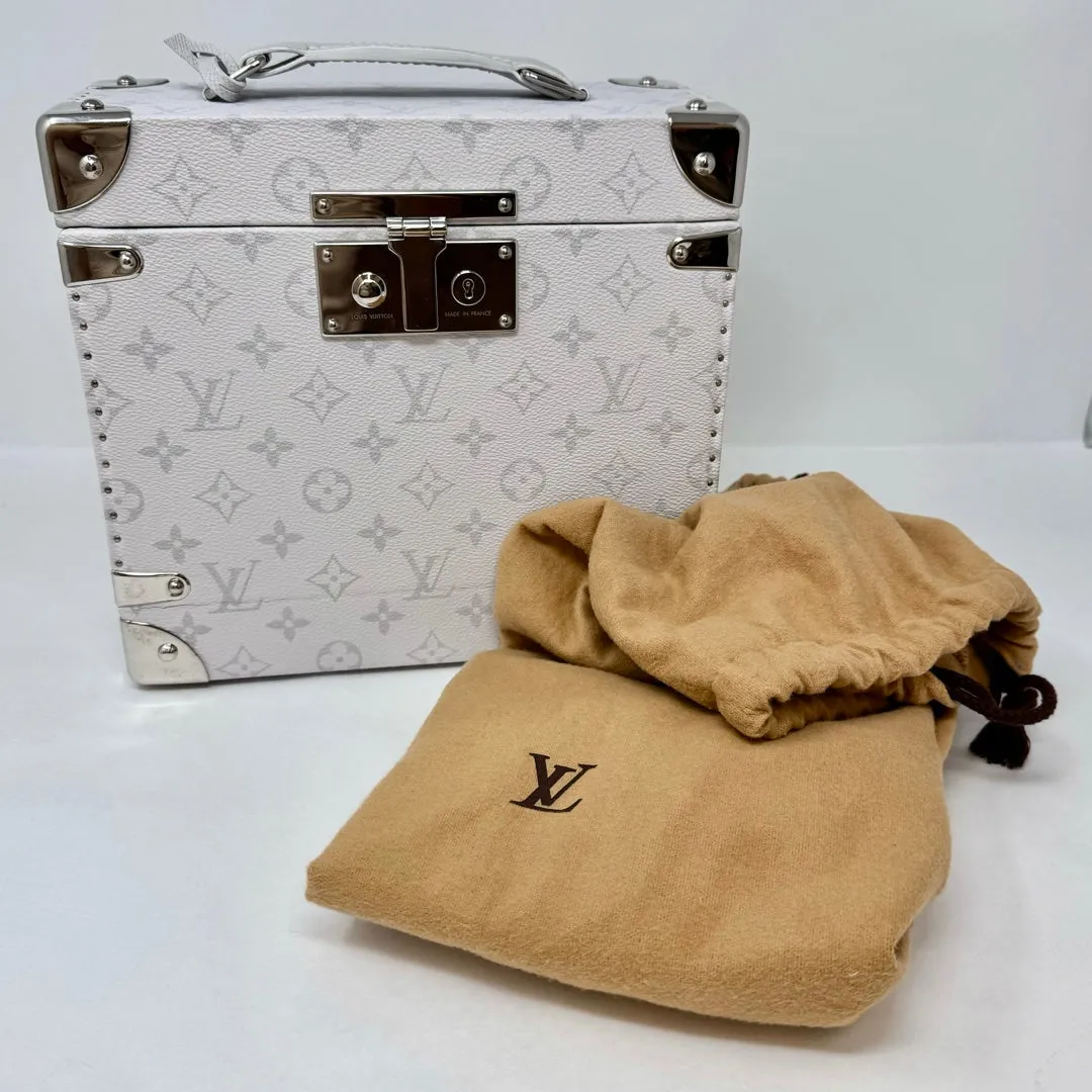 Louis Vuitton 2018 Fragrance White Monogram Vanity Case