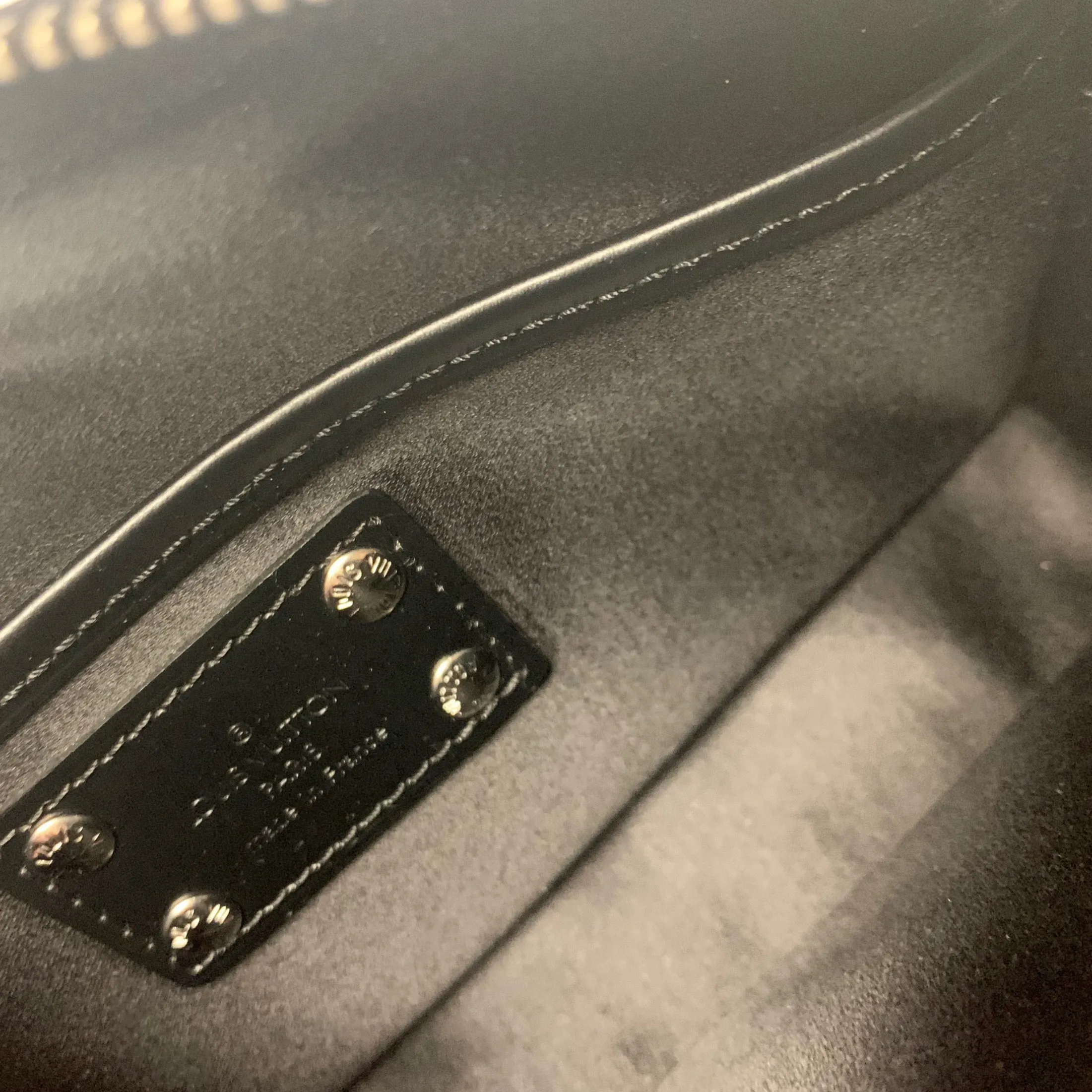 Louis Vuitton Black Monogram Giraffe Shoulder Bag