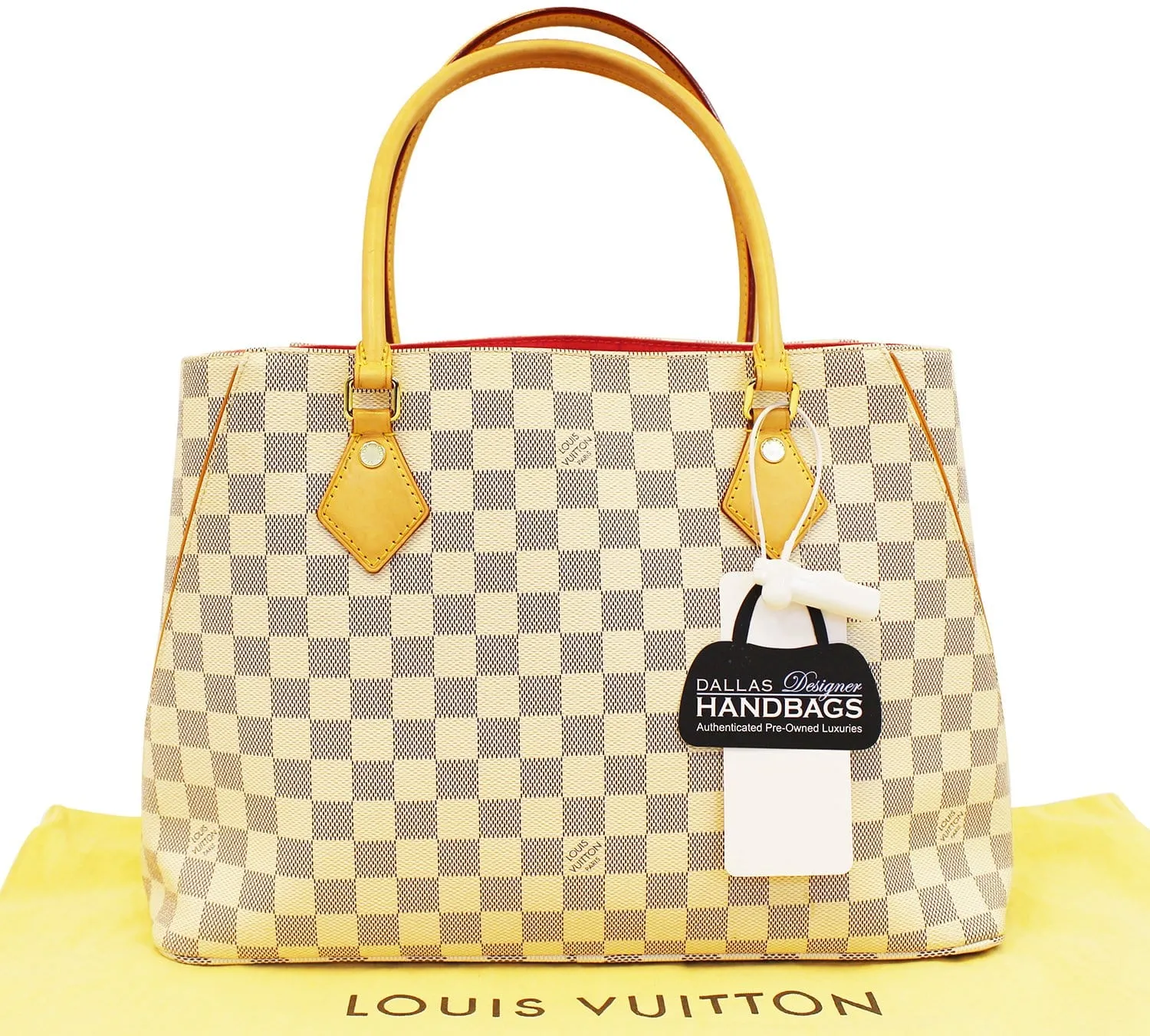 LOUIS VUITTON Calvi Damier Azur Shoulder Bag