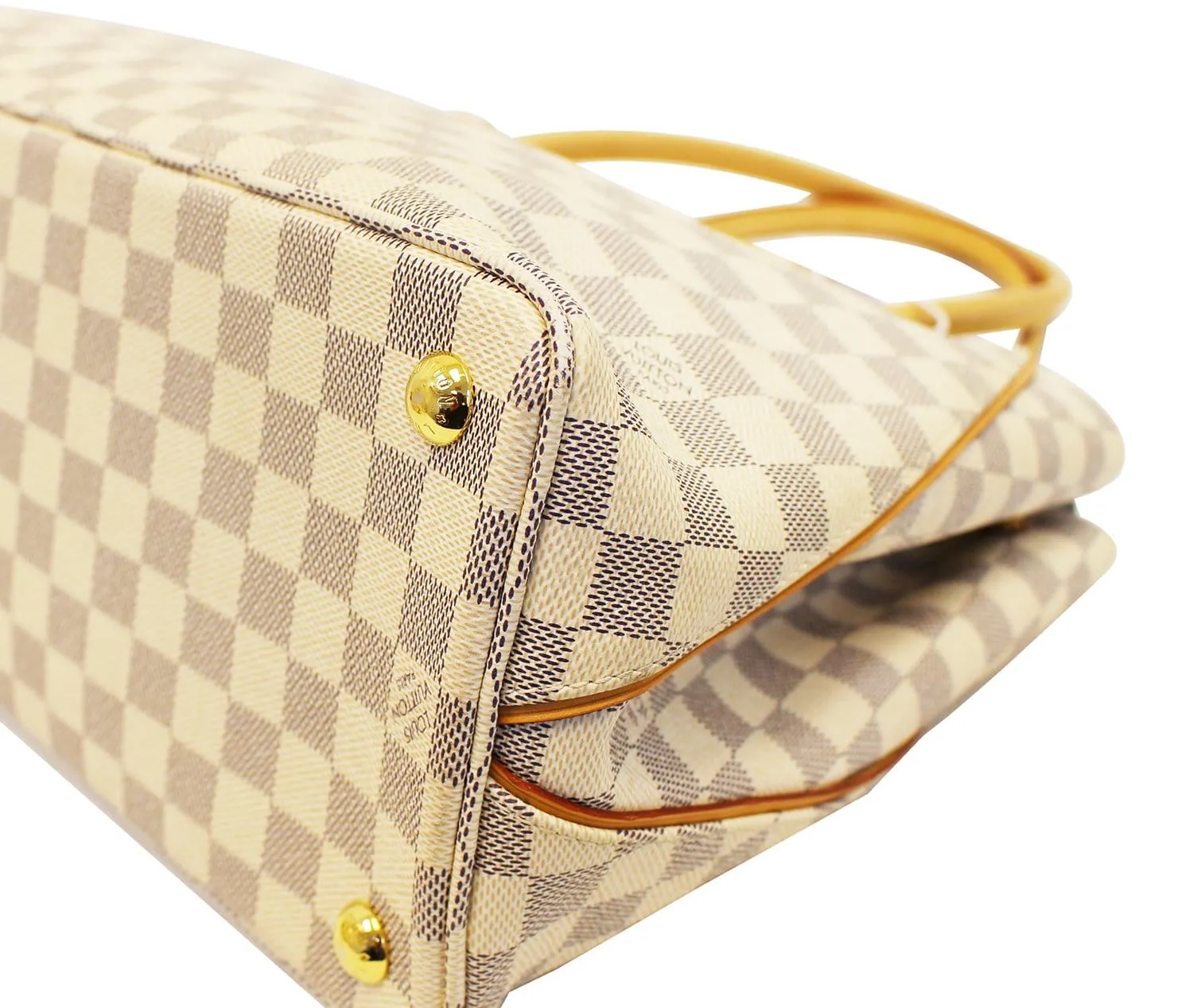 LOUIS VUITTON Calvi Damier Azur Shoulder Bag