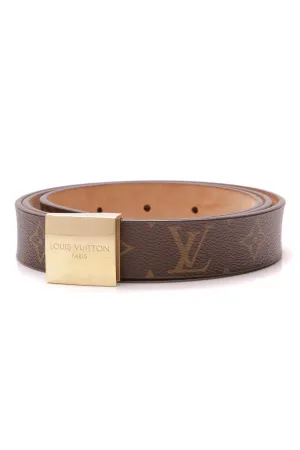 Louis Vuitton Ceinture Carree Belt - Monogram Size 44