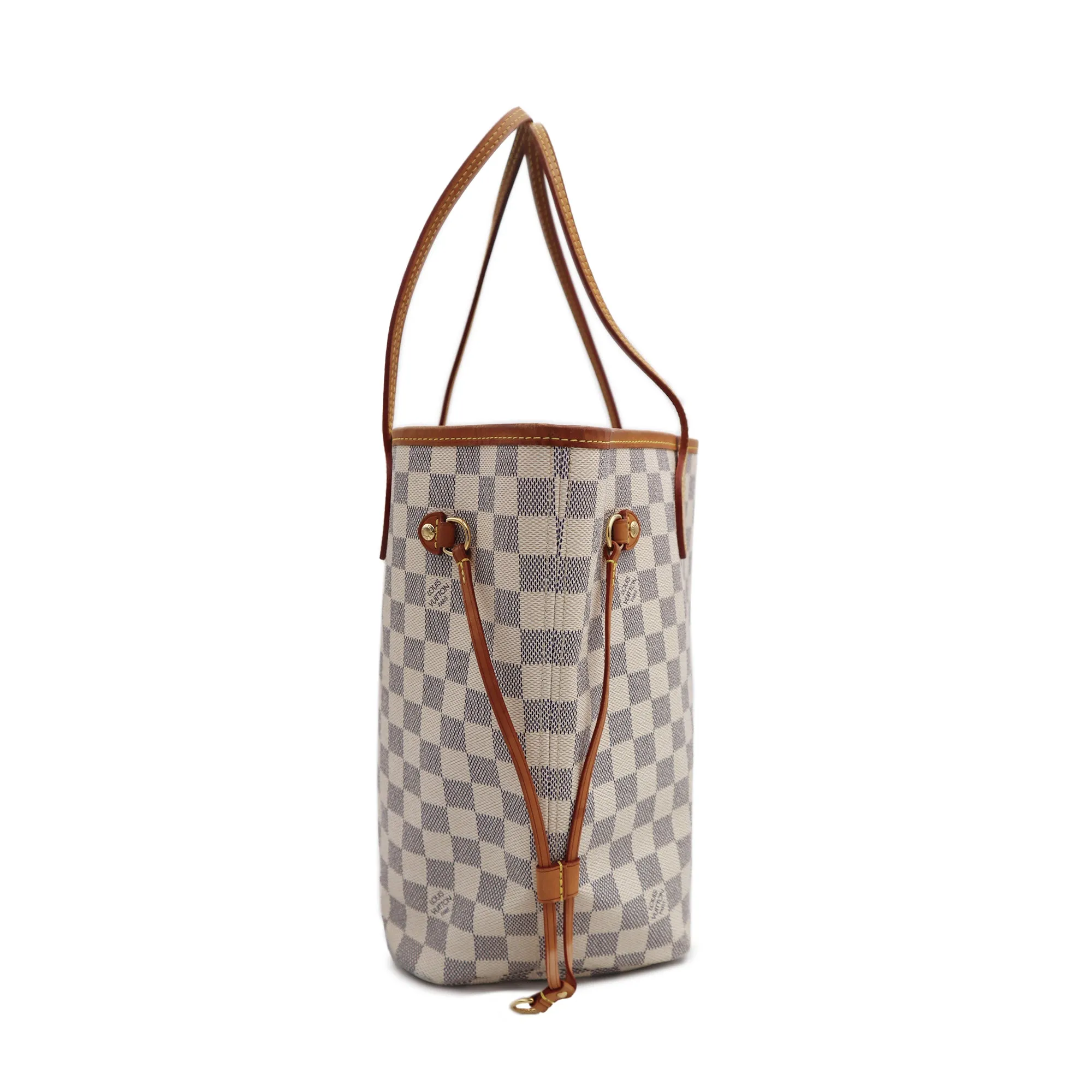 Louis Vuitton Damier Azur Canvas Neverfull MM Tote Bag AR0171