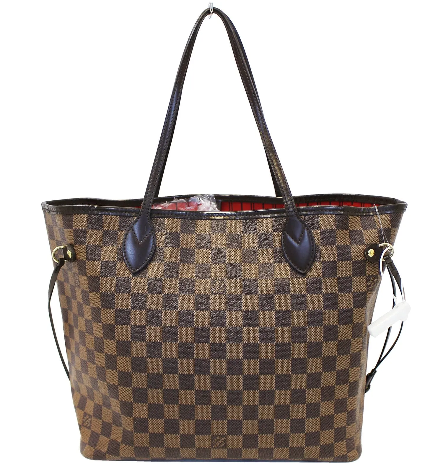 LOUIS VUITTON Damier Ebene Neverfull MM Shoulder Bag