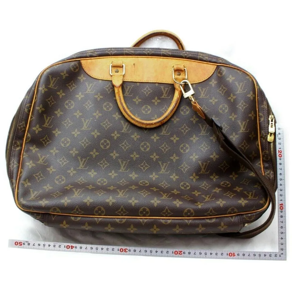 Louis Vuitton Monogram Alize 2 Poches Luggage with Strap 860376