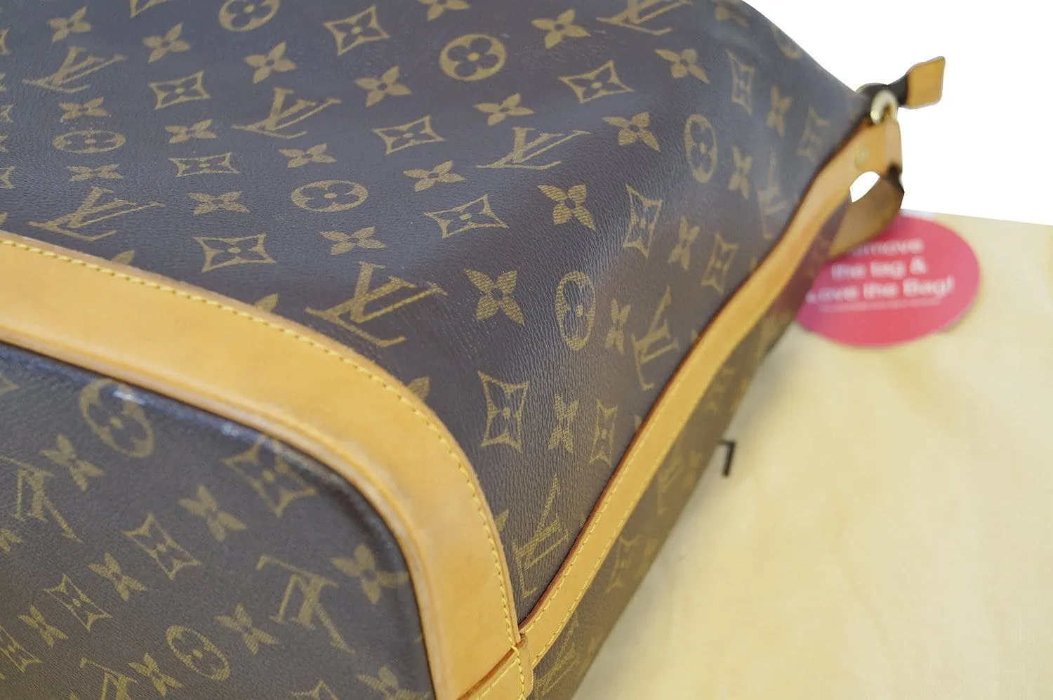LOUIS VUITTON Monogram Amfar Limited Edition Sharon Stone Bag