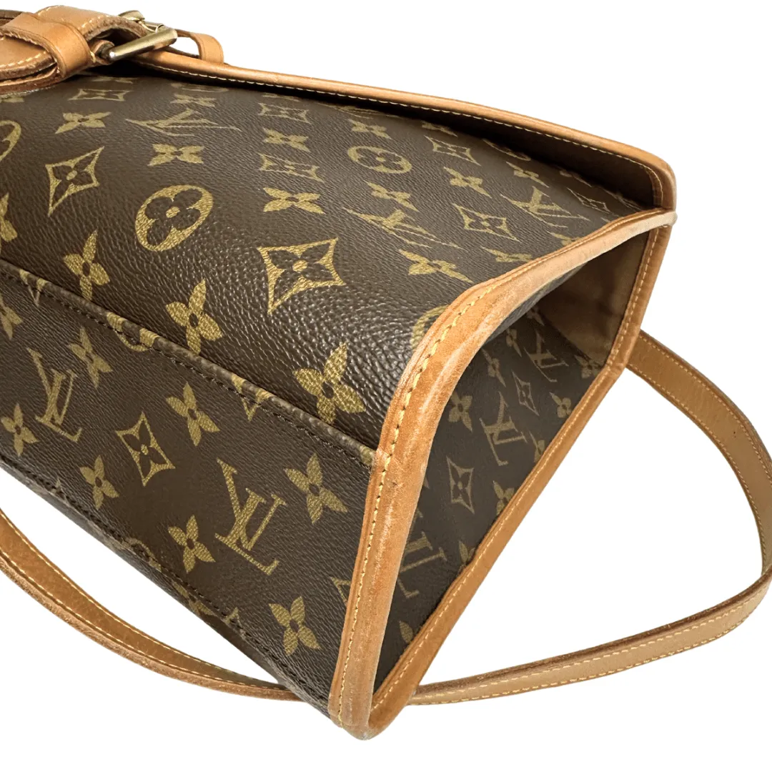 Louis Vuitton Monogram Bel Air Top Handle Bag w/ Strap