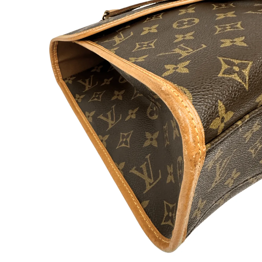 Louis Vuitton Monogram Bel Air Top Handle Bag w/ Strap