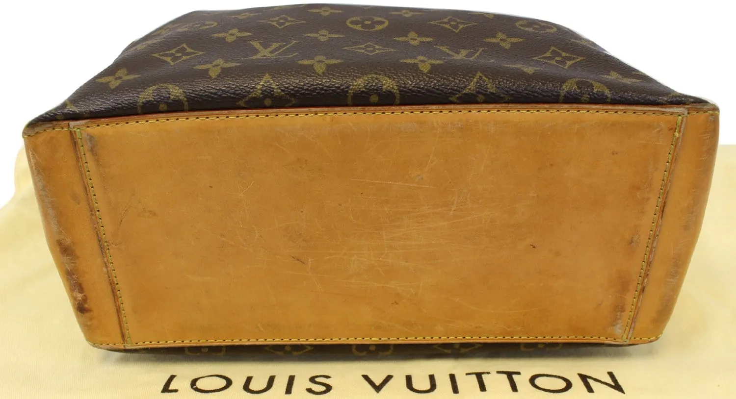 LOUIS VUITTON Monogram Canvas Cabas Piano Shoulder Bag