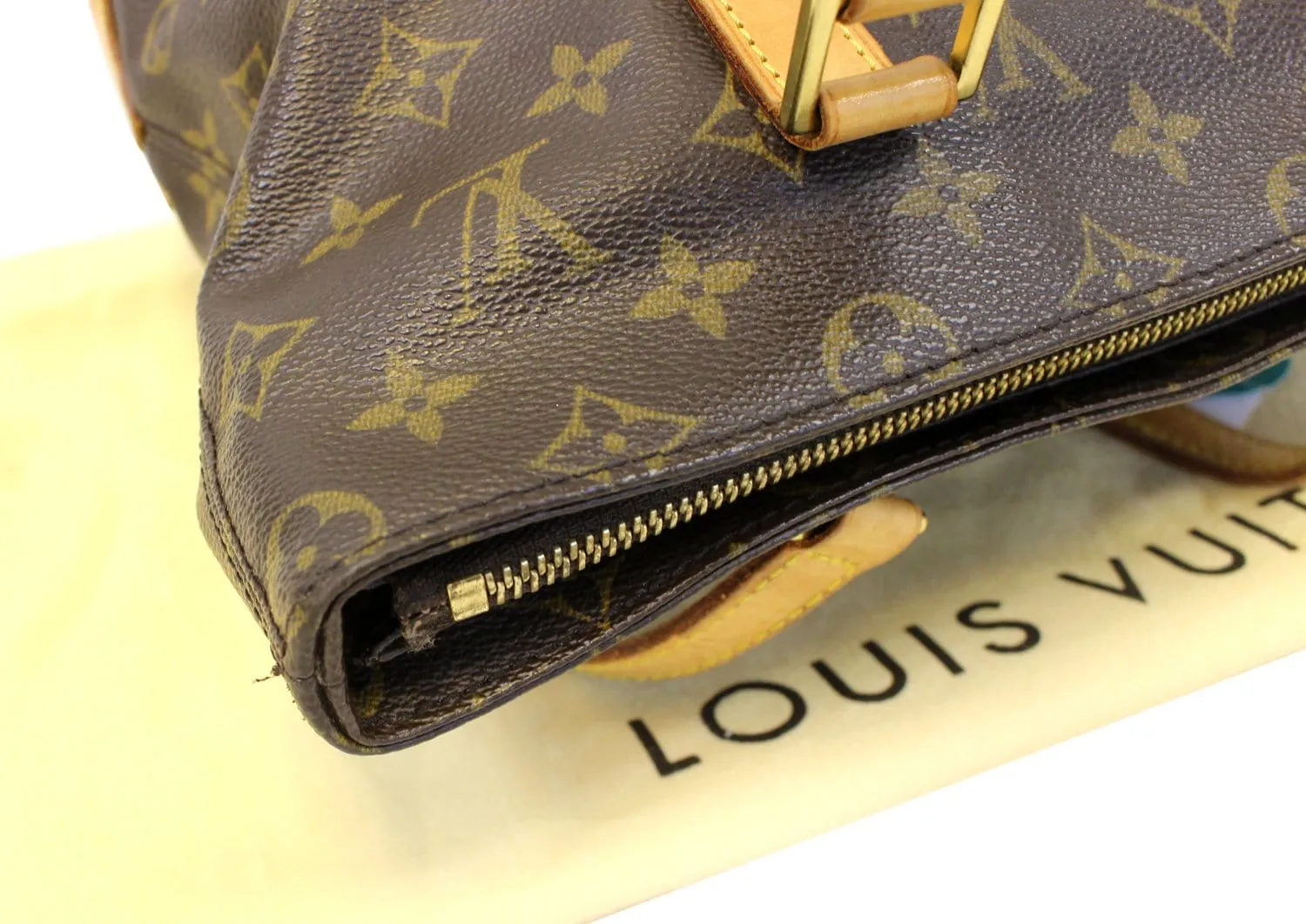 LOUIS VUITTON Monogram Canvas Cabas Piano Shoulder Bag