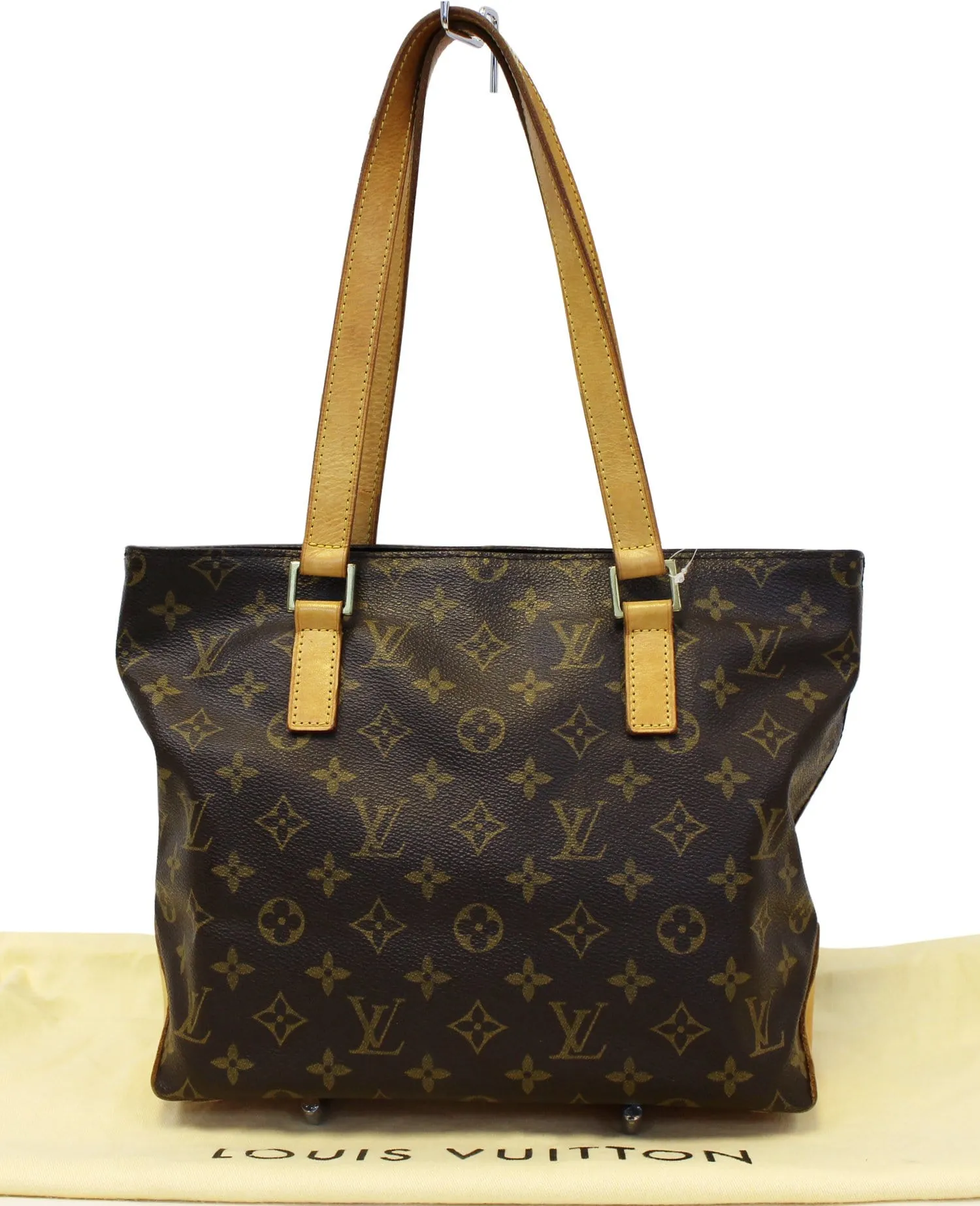 LOUIS VUITTON Monogram Canvas Cabas Piano Shoulder Bag