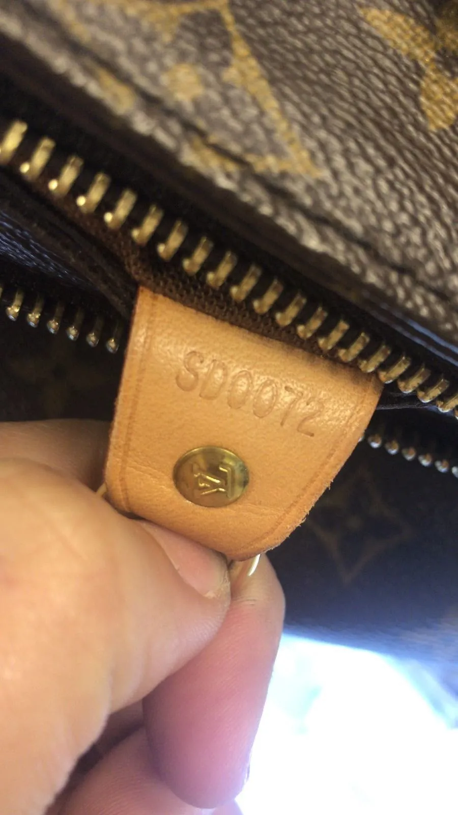 LOUIS VUITTON Monogram Canvas Cabas Piano Shoulder Bag