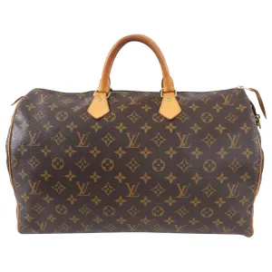 Louis Vuitton Monogram Canvas Keepall 45 Speedy Duffle Bag