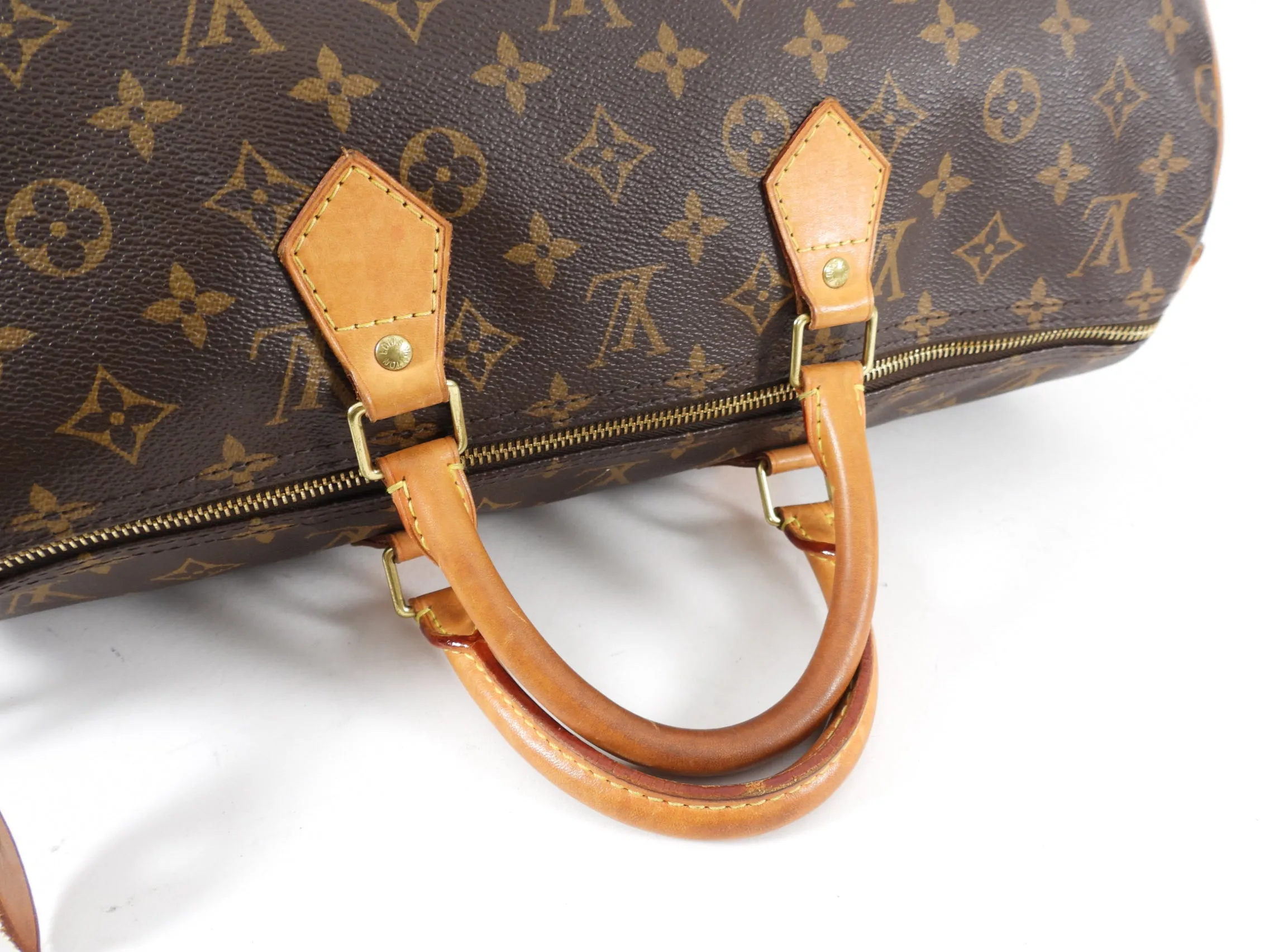 Louis Vuitton Monogram Canvas Keepall 45 Speedy Duffle Bag