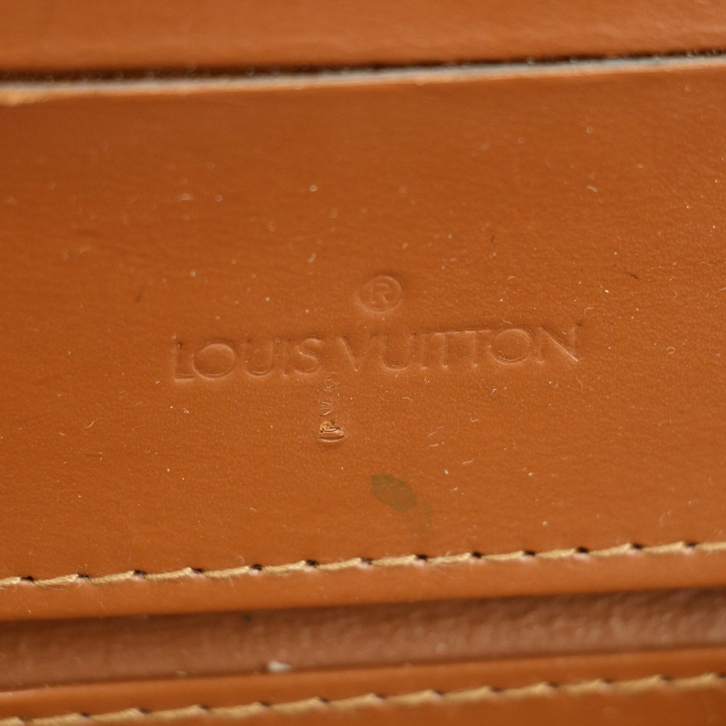 Louis Vuitton Monogram Canvas Vintage Crusher Breifcase Bag  #3430