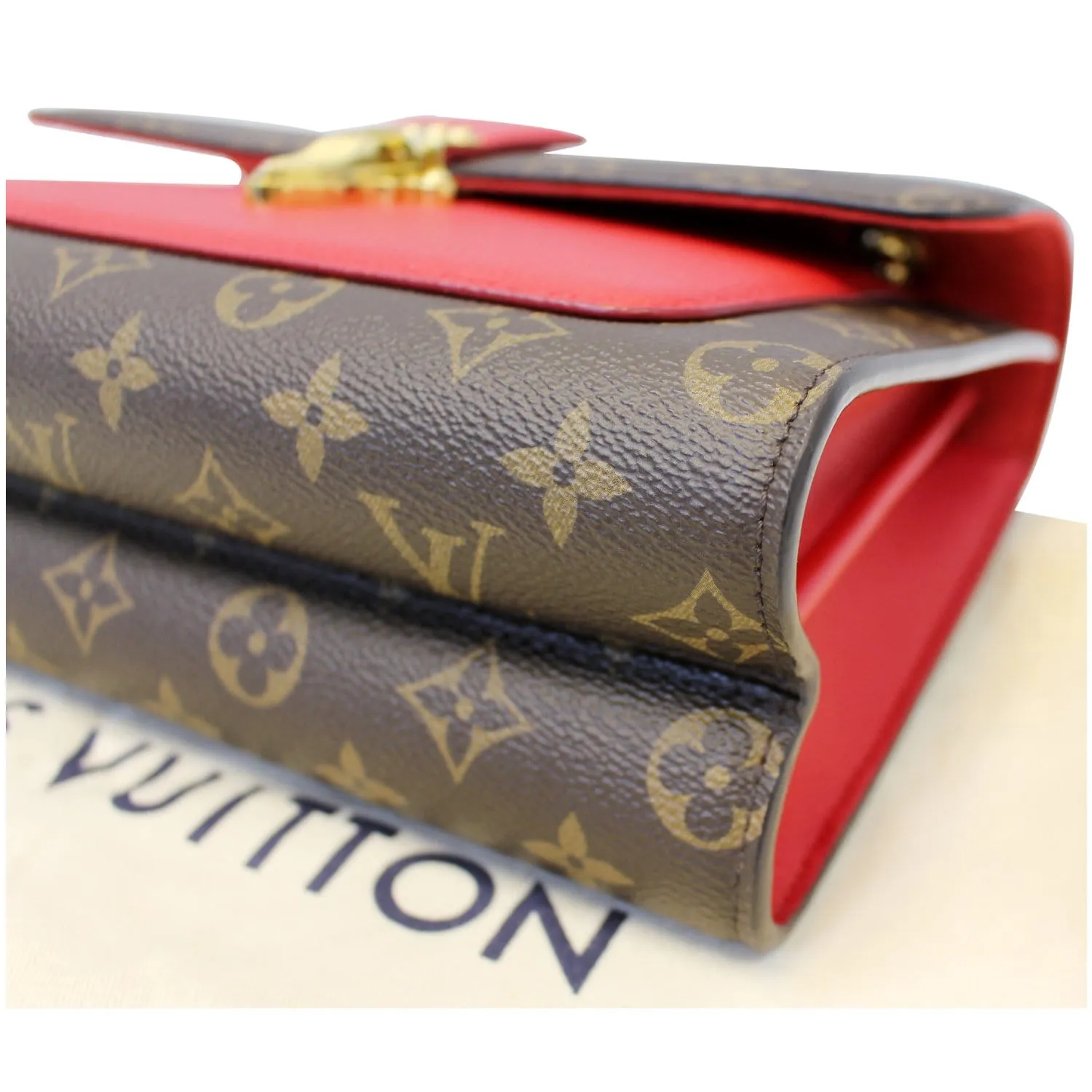 LOUIS VUITTON Victoire  Cerise Monogram Canvas Shoulder Bag