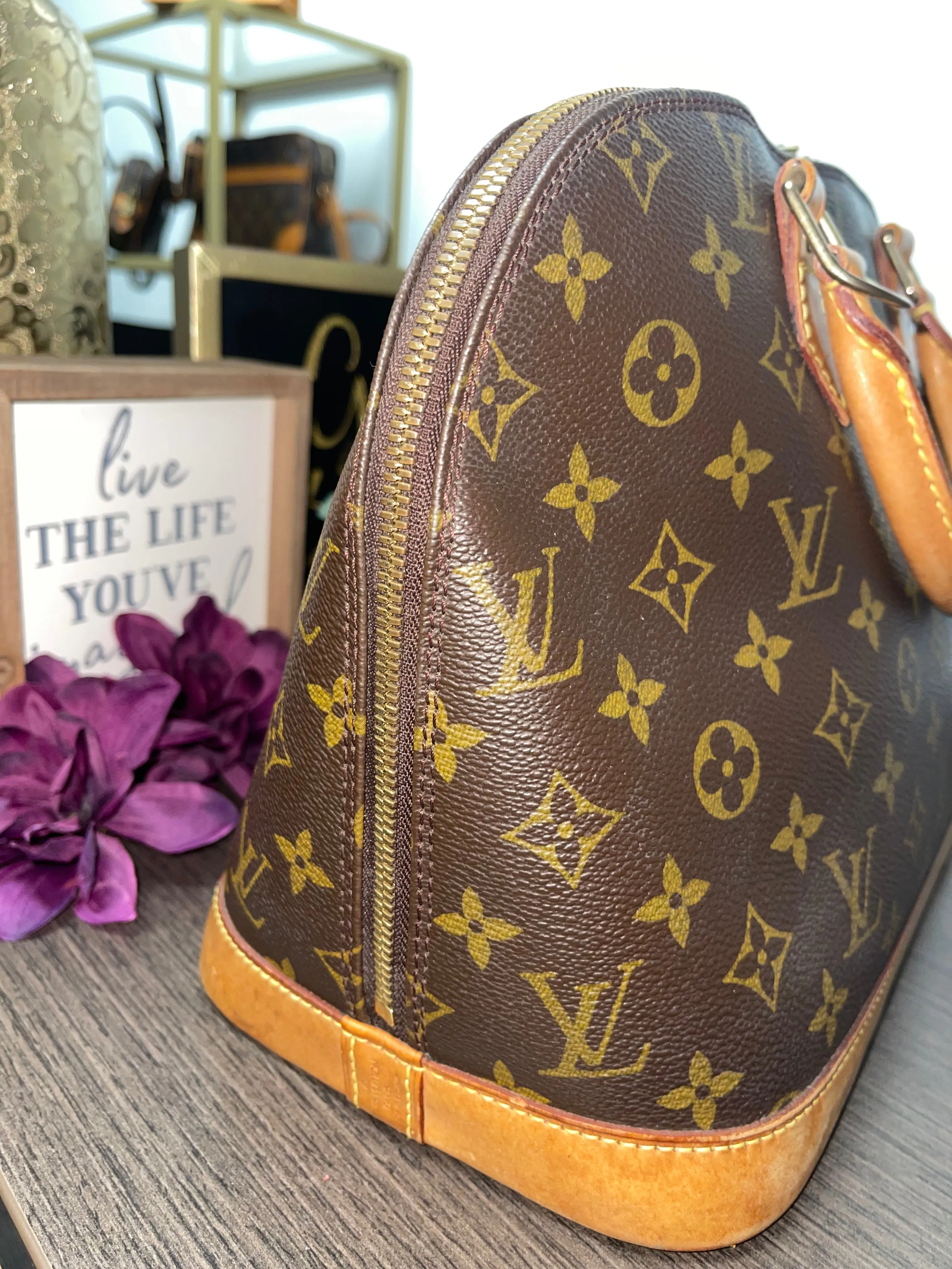 LOUIS VUITTON Vintage Alma PM