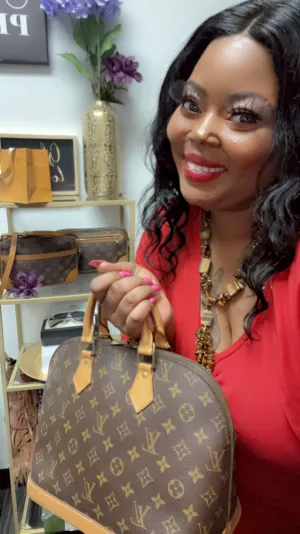 LOUIS VUITTON Vintage Alma PM