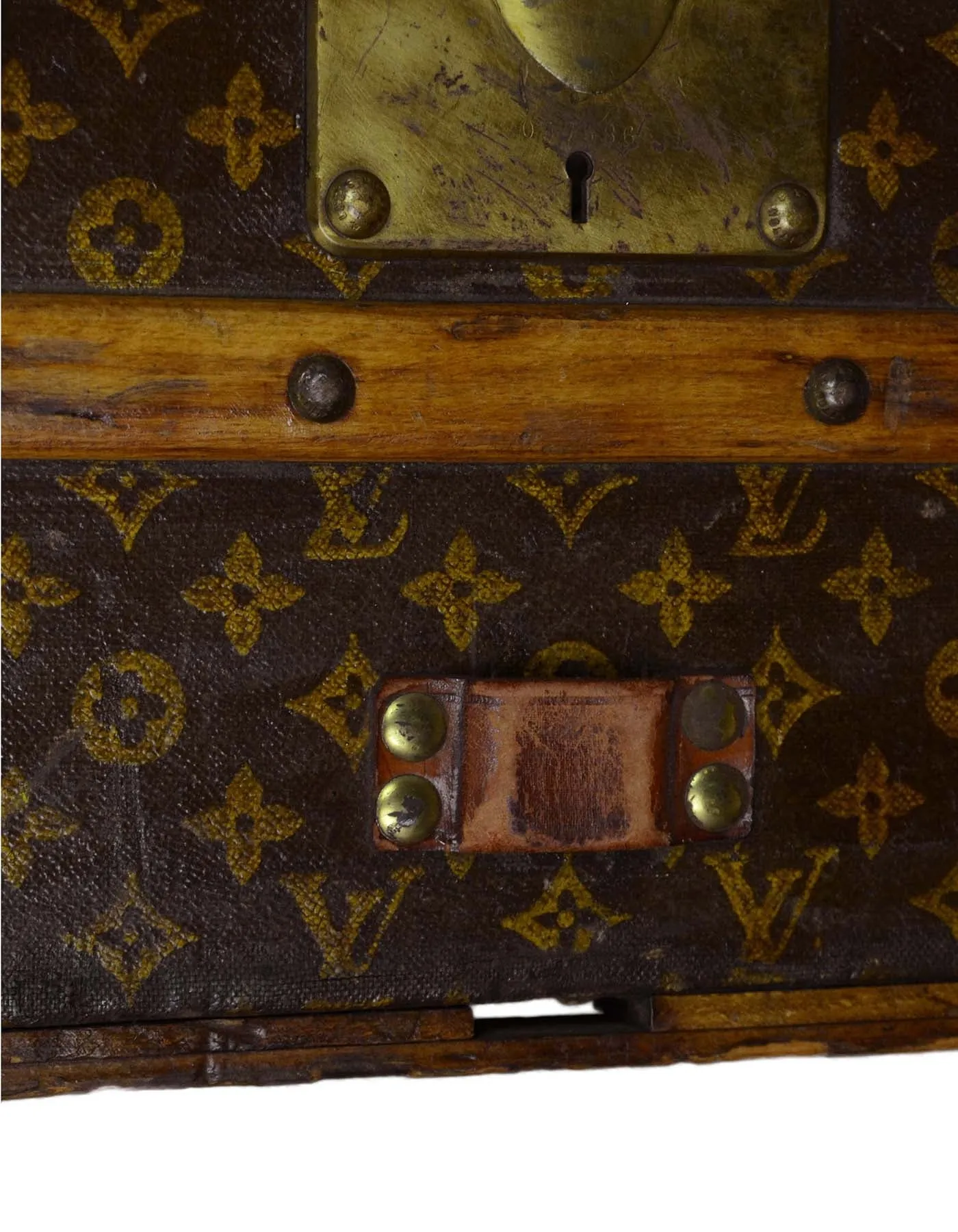 Louis Vuitton Vintage Monogram Rolling Trunk w/Insert