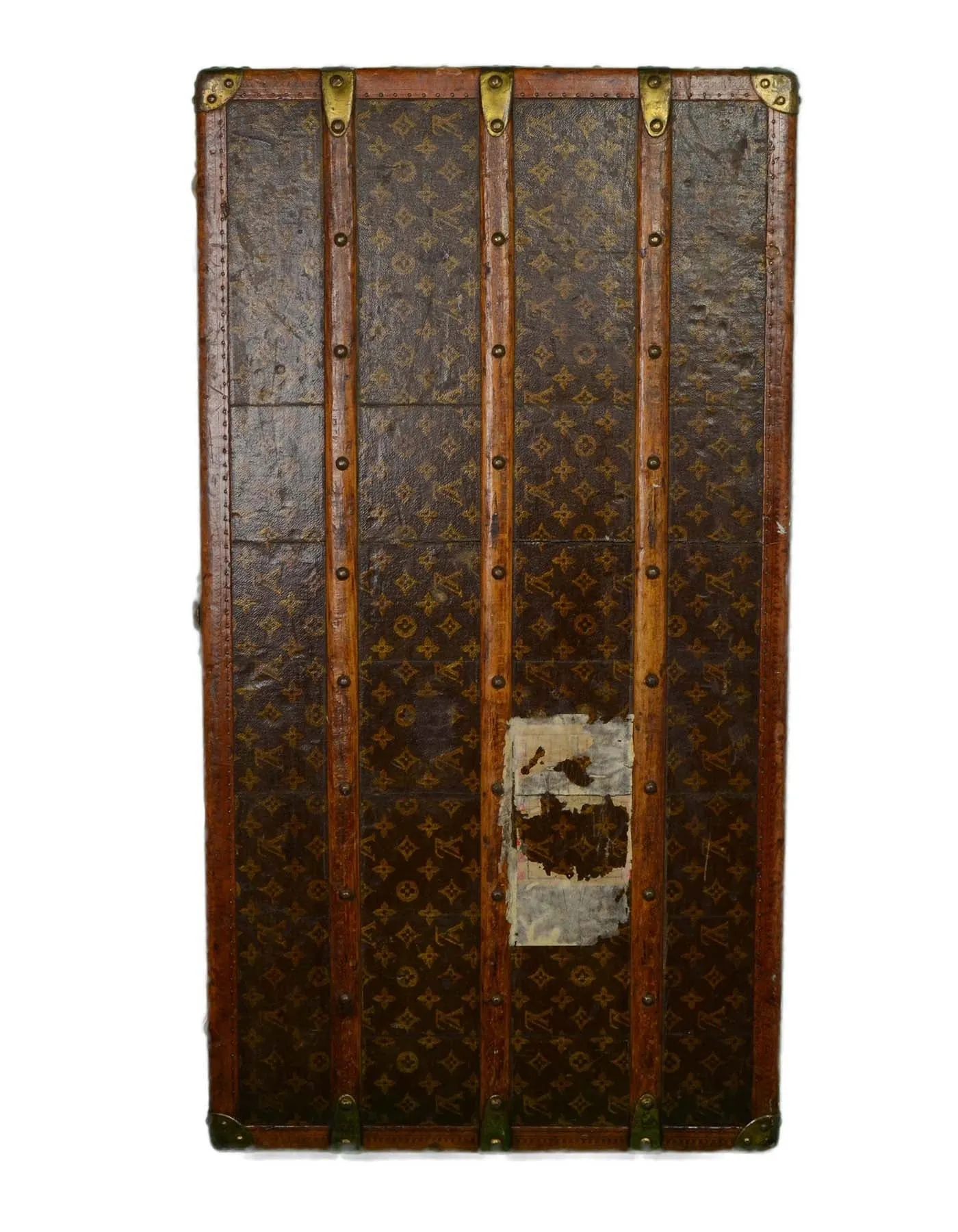 Louis Vuitton Vintage Monogram Rolling Trunk w/Insert