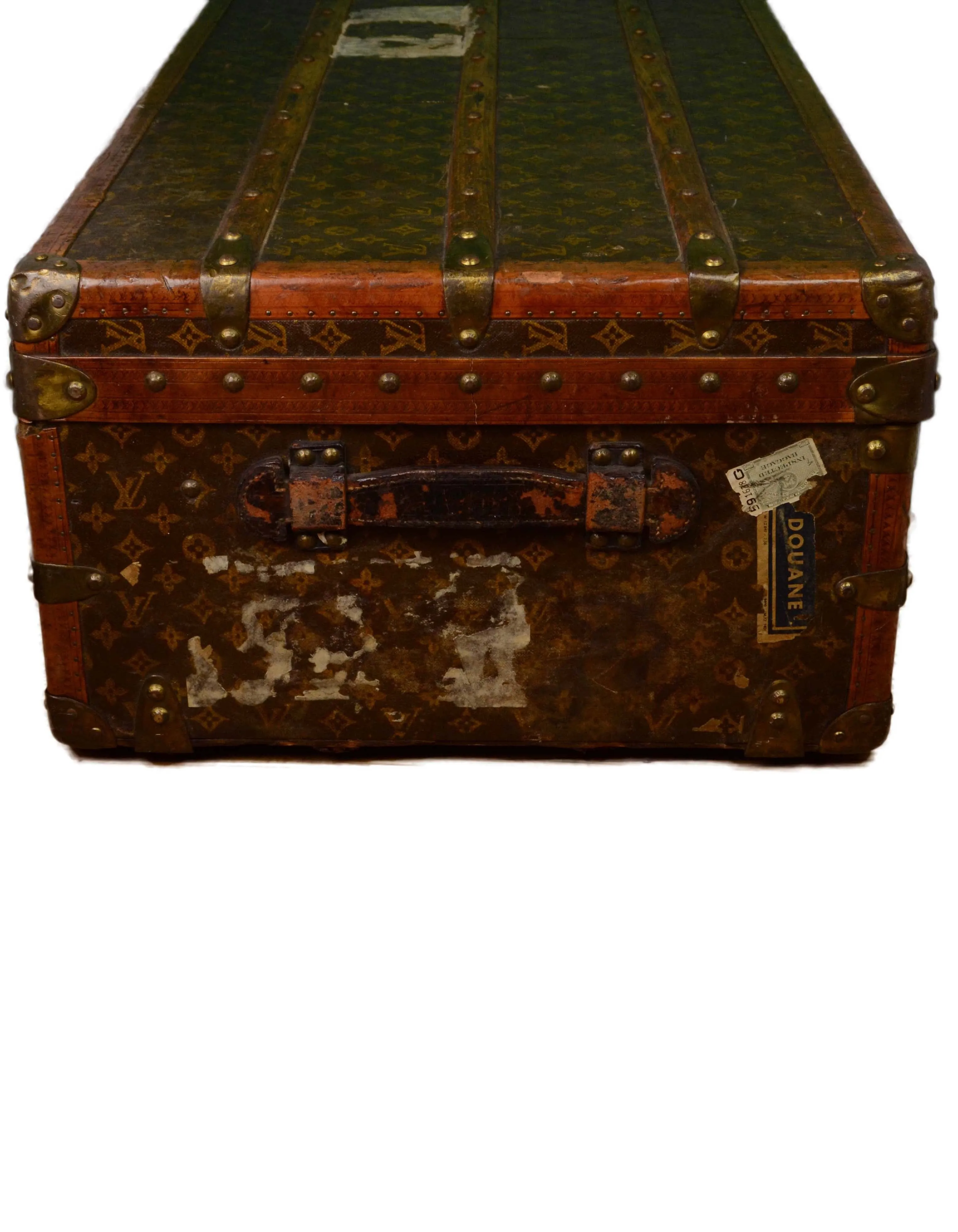 Louis Vuitton Vintage Monogram Rolling Trunk w/Insert