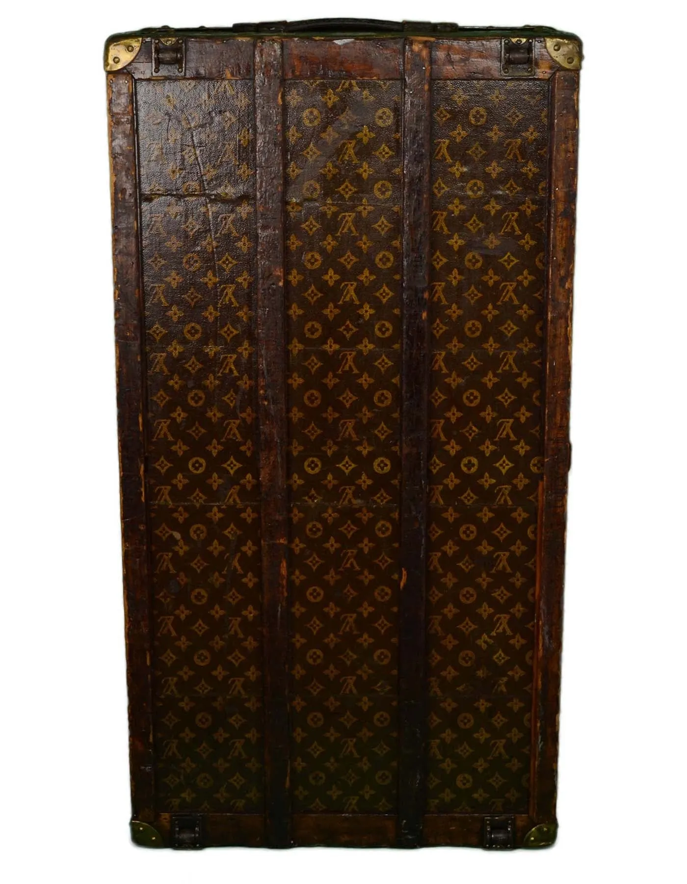 Louis Vuitton Vintage Monogram Rolling Trunk w/Insert