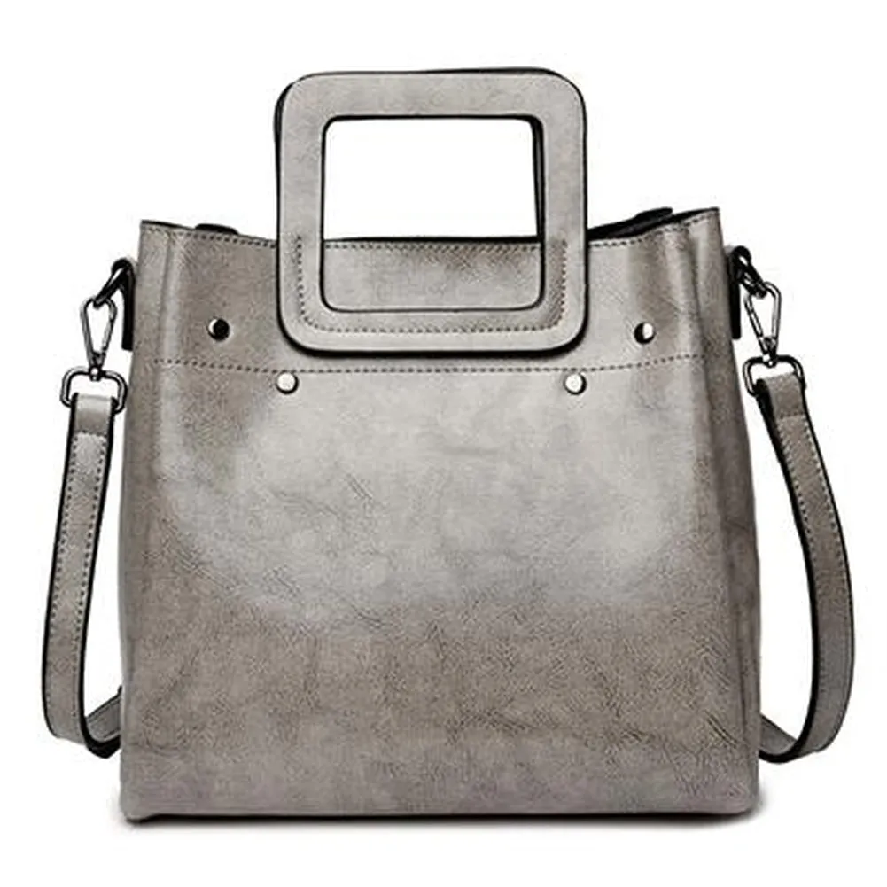 <bold>Bucket / Crossbody Bag  <br>Genuine-Leather