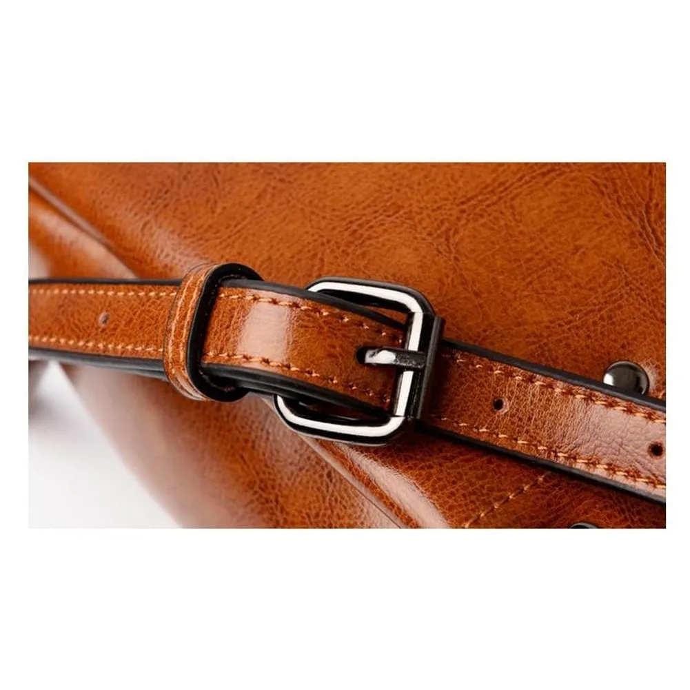 <bold>Bucket / Crossbody Bag  <br>Genuine-Leather