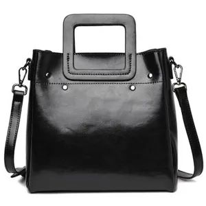 <bold>Bucket / Crossbody Bag  <br>Genuine-Leather