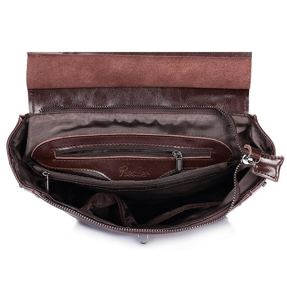 <bold>Fashion Backpack  <br>Genuine-Leather