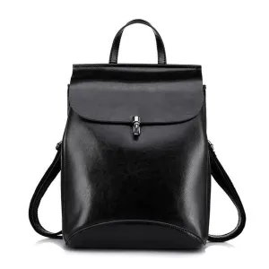 <bold>Fashion Backpack  <br>Genuine-Leather