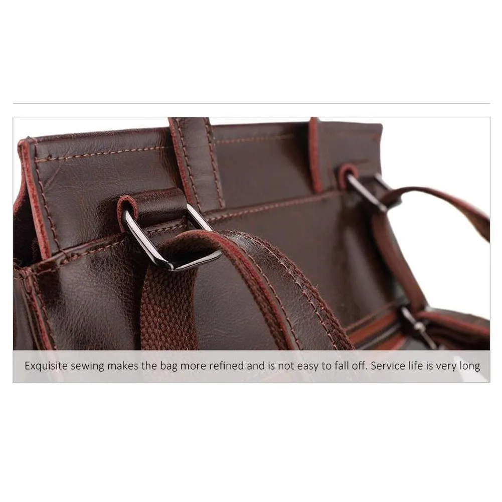 <bold>Fashion Backpack  <br>Genuine-Leather