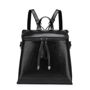 <bold>Fashion Backpack  <br>Genuine-Leather