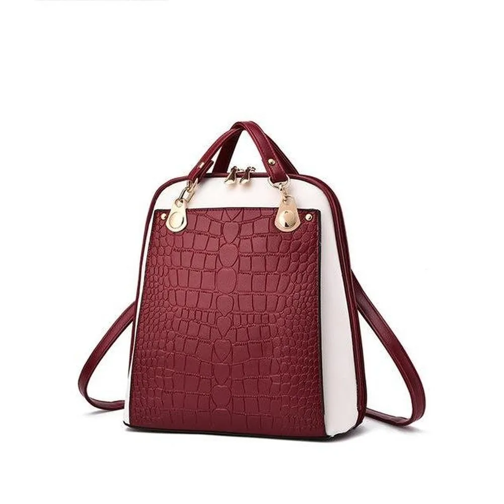 <bold>Fashion Backpack  <br>Vegan-Leather