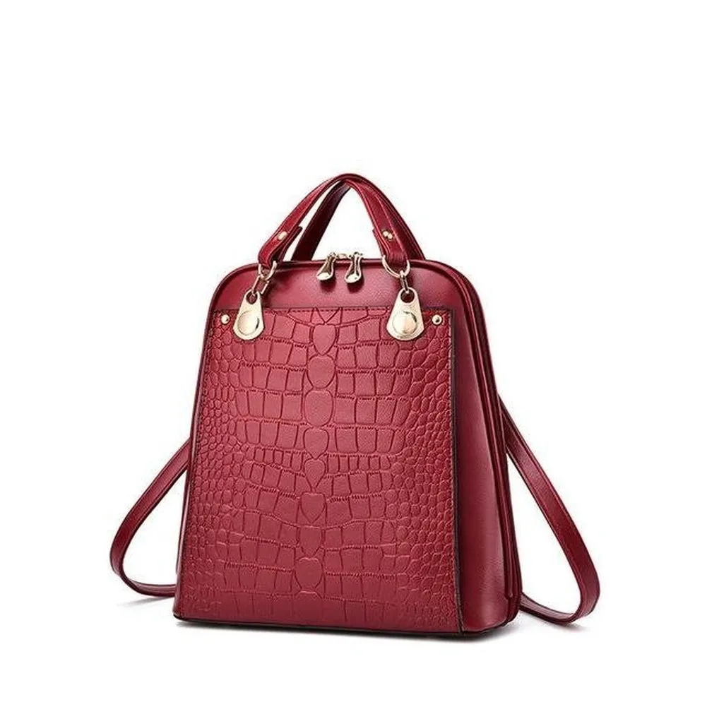 <bold>Fashion Backpack  <br>Vegan-Leather