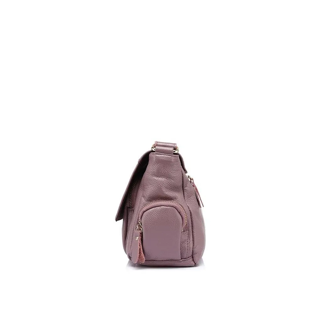 <bold>Messenger  / Crossbody Bag <br>Genuine-Leather