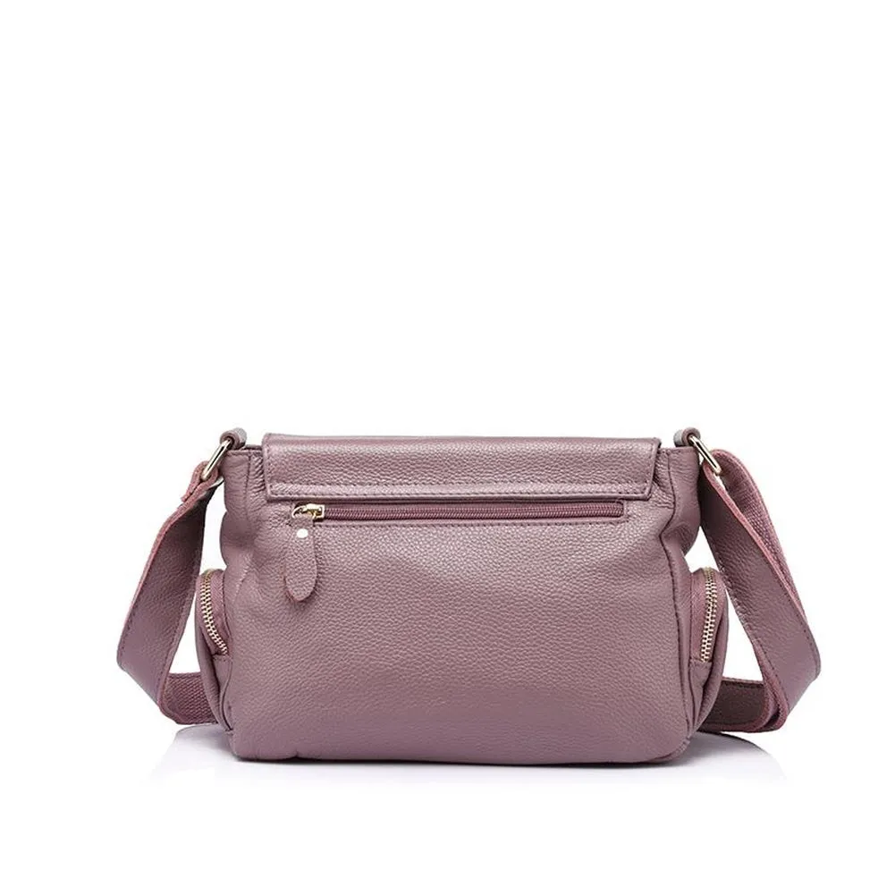 <bold>Messenger  / Crossbody Bag <br>Genuine-Leather