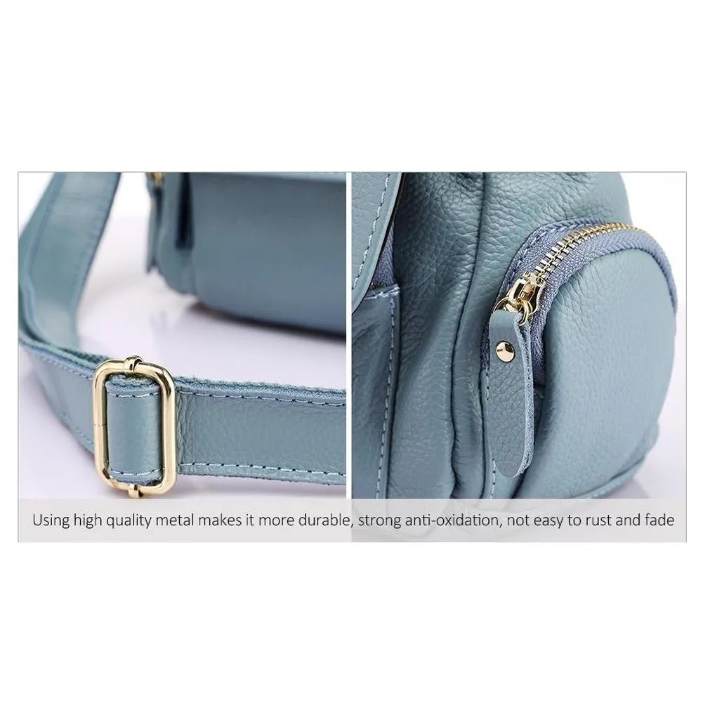<bold>Messenger  / Crossbody Bag <br>Genuine-Leather