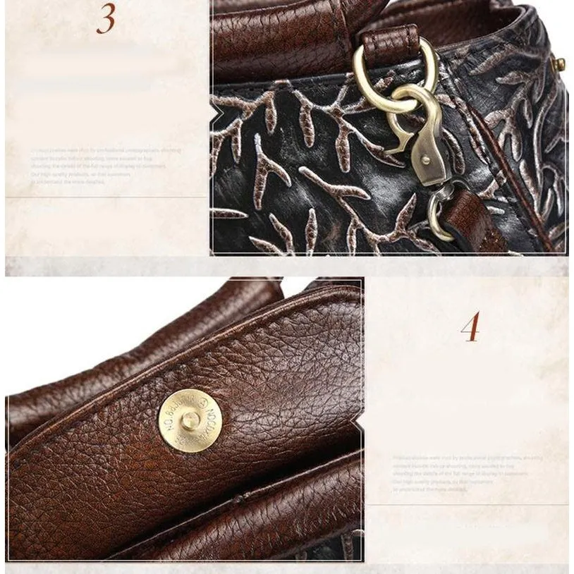 <bold>Shell / Crossbody Bag <br>Genuine-Leather