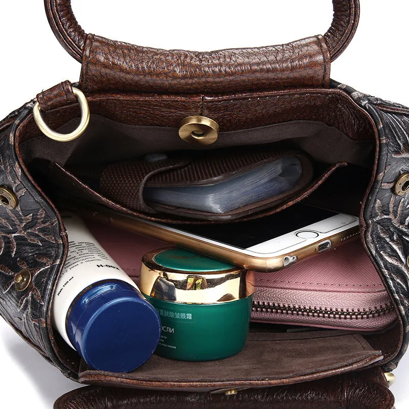 <bold>Shell / Crossbody Bag <br>Genuine-Leather