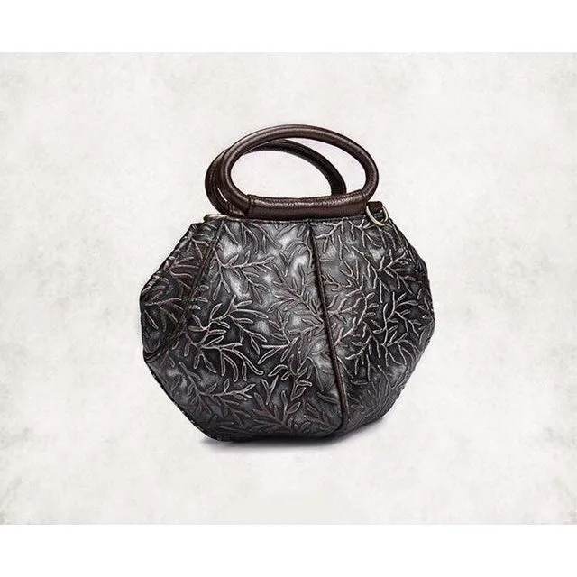 <bold>Shell / Crossbody Bag <br>Genuine-Leather