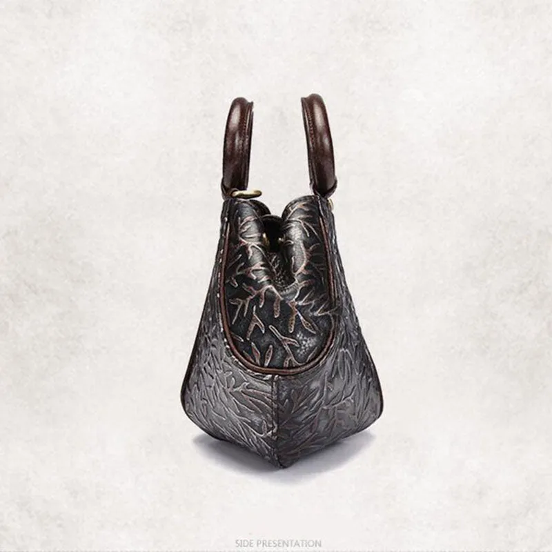 <bold>Shell / Crossbody Bag <br>Genuine-Leather